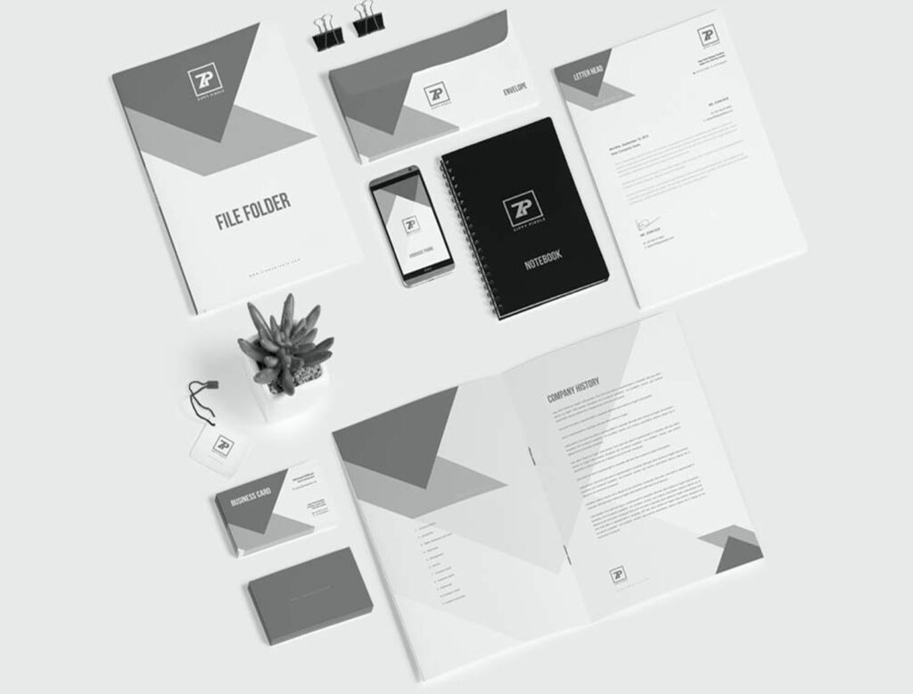 identity design banner mobile